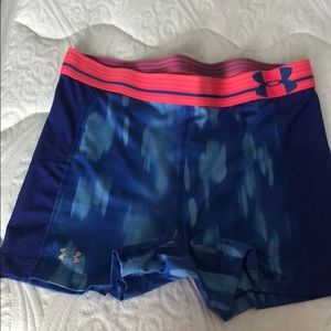 Under Armour work out compression shorts